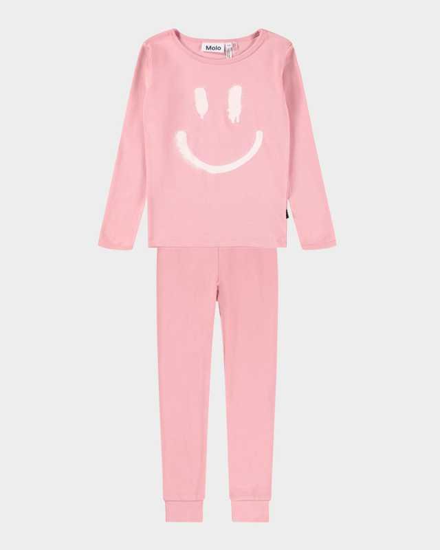 Girl's Lue Organic Cotton Pajama Set, Size 8-